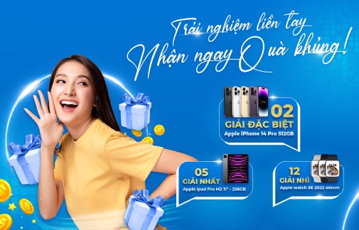 Cơ hội trúng Iphone 14 Pro khi tham gia chương trình “Chia sẻ cùng MobiFone”